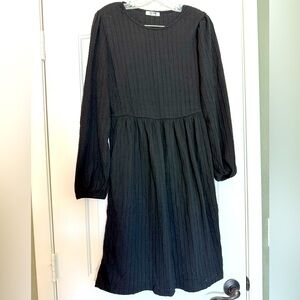 Zeagoo Black Long Sleeve Dress